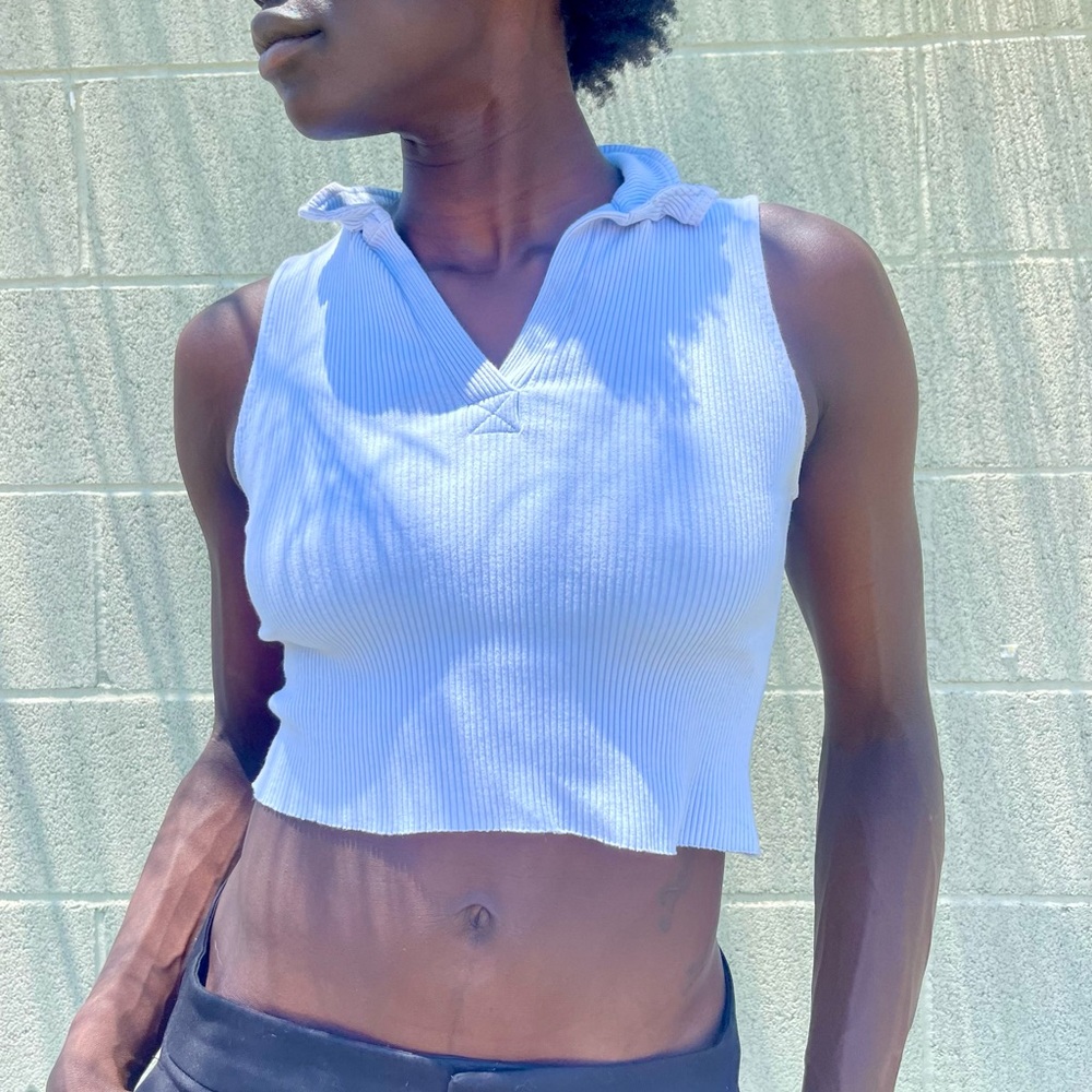 Ribbed tank top